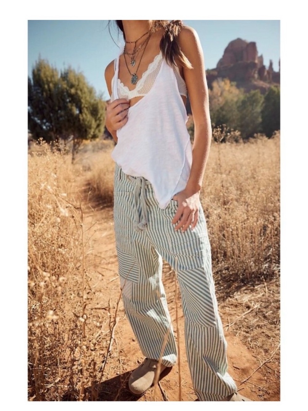 Free People | We the Free Moxie Low-Slung Railroad Jeans